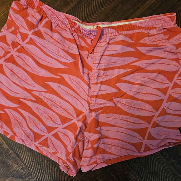 Patagonia Women's Baggie Shorts - Red and Pink - Picture 2 of 5